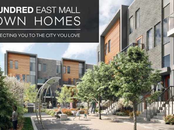 4HUNDRED EAST MALL Stacked Town Homes Toronto 1